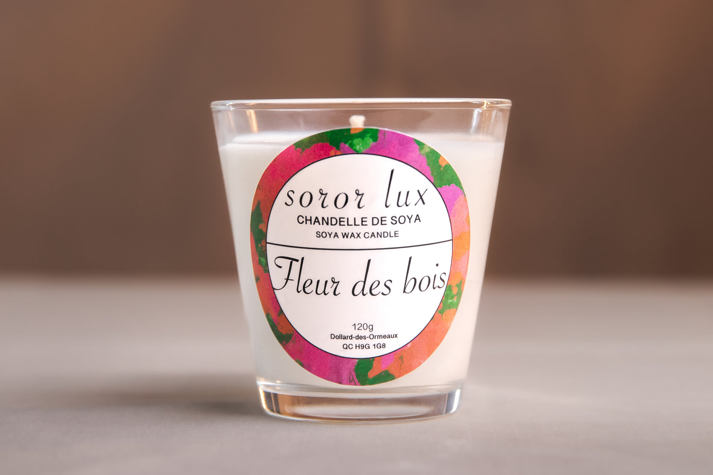 Chandelle fleur des bois