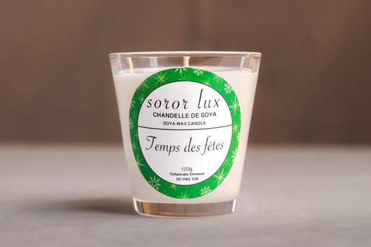 Chandelle temps des fêtes