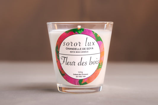 Chandelle fleur des bois