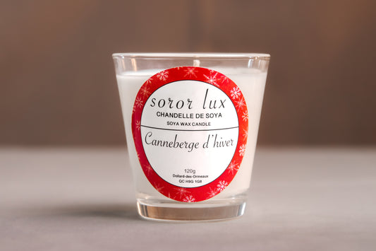 Chandelle canneberge d'hiver